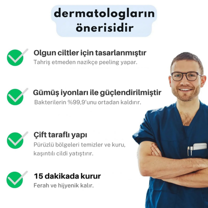 BLISSAL ANTİBAKTERİYEL PEELING DUŞ HAVLUSU